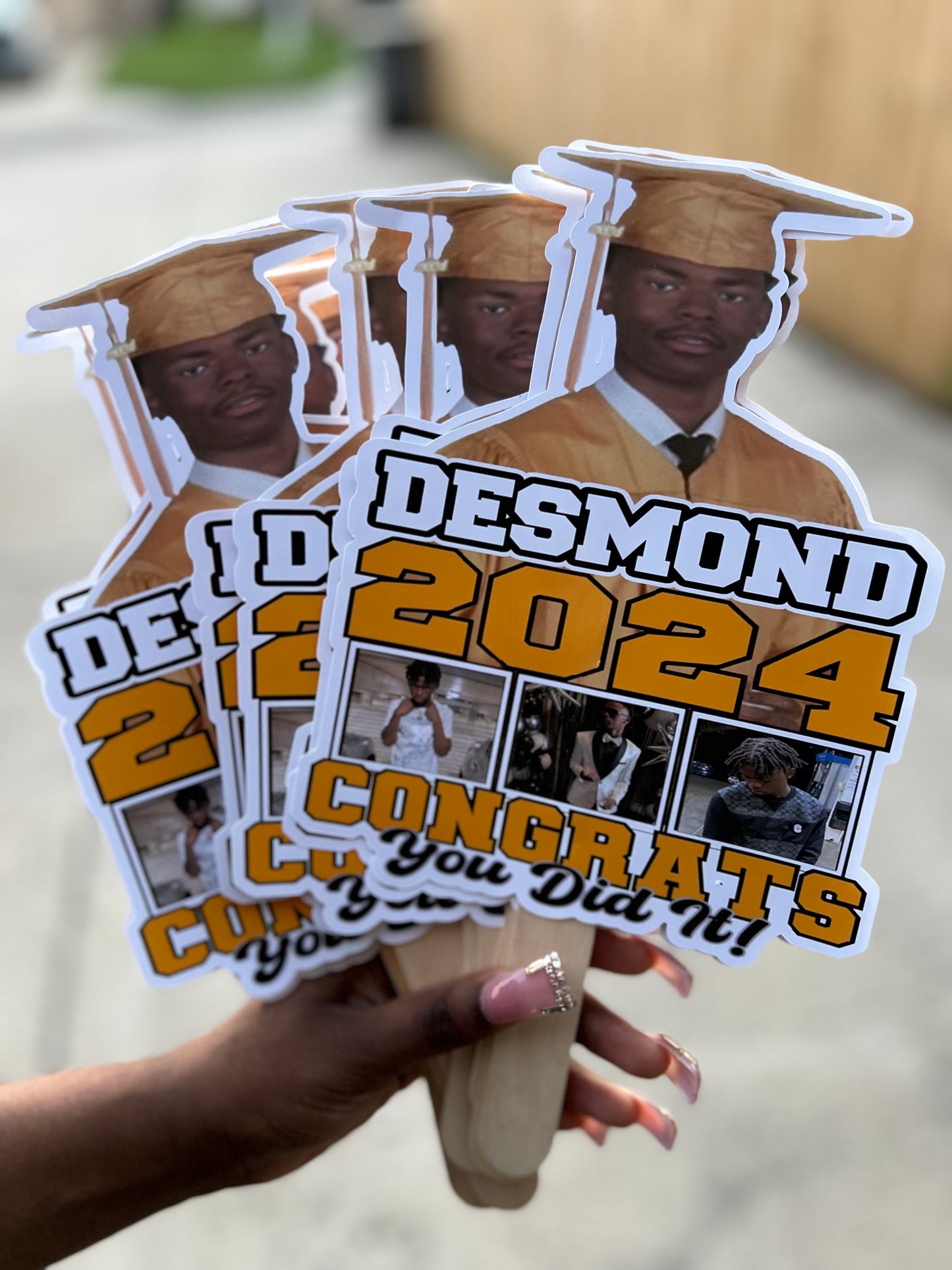 Graduation Fan