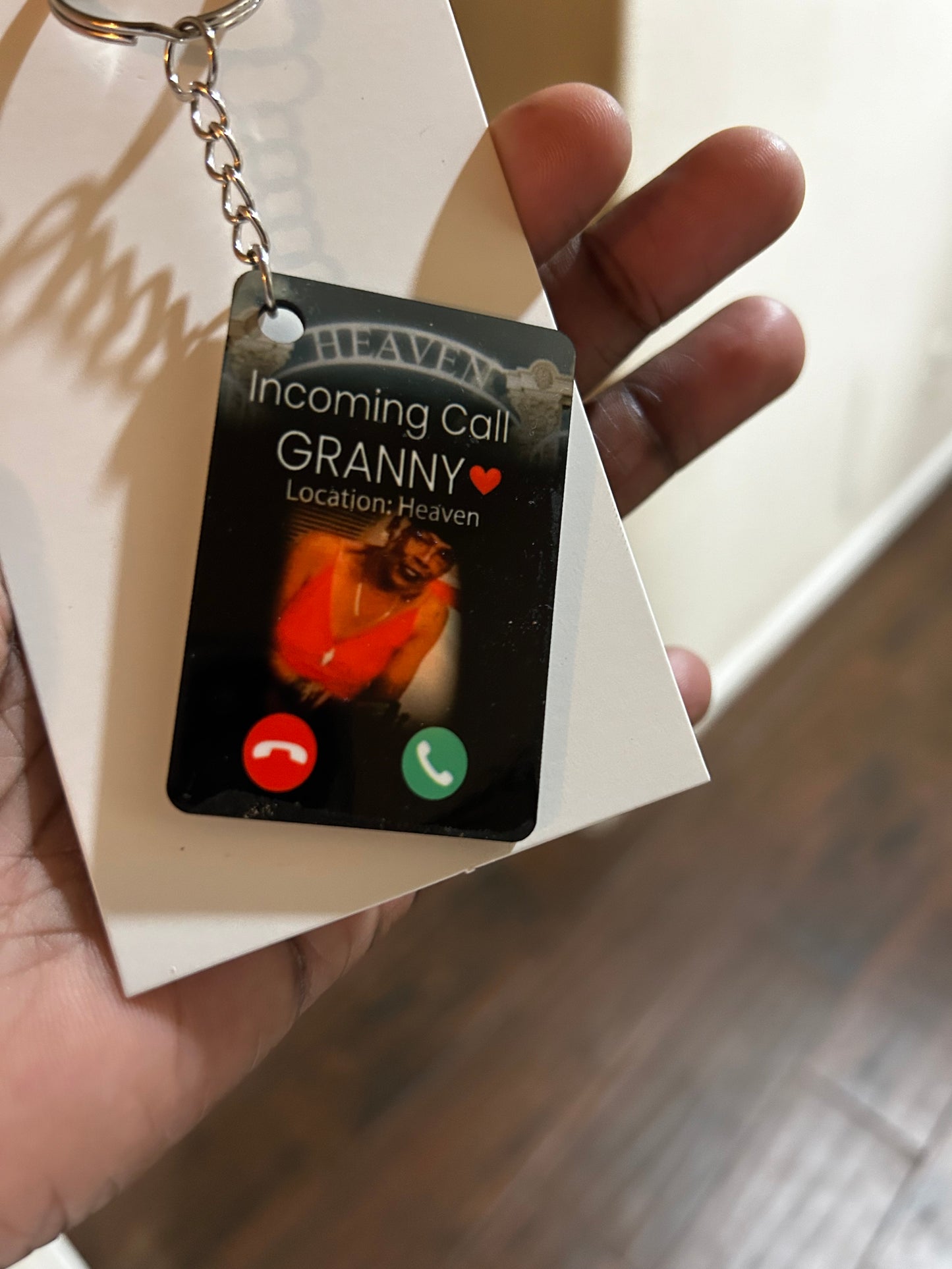 Incoming Call Keychain