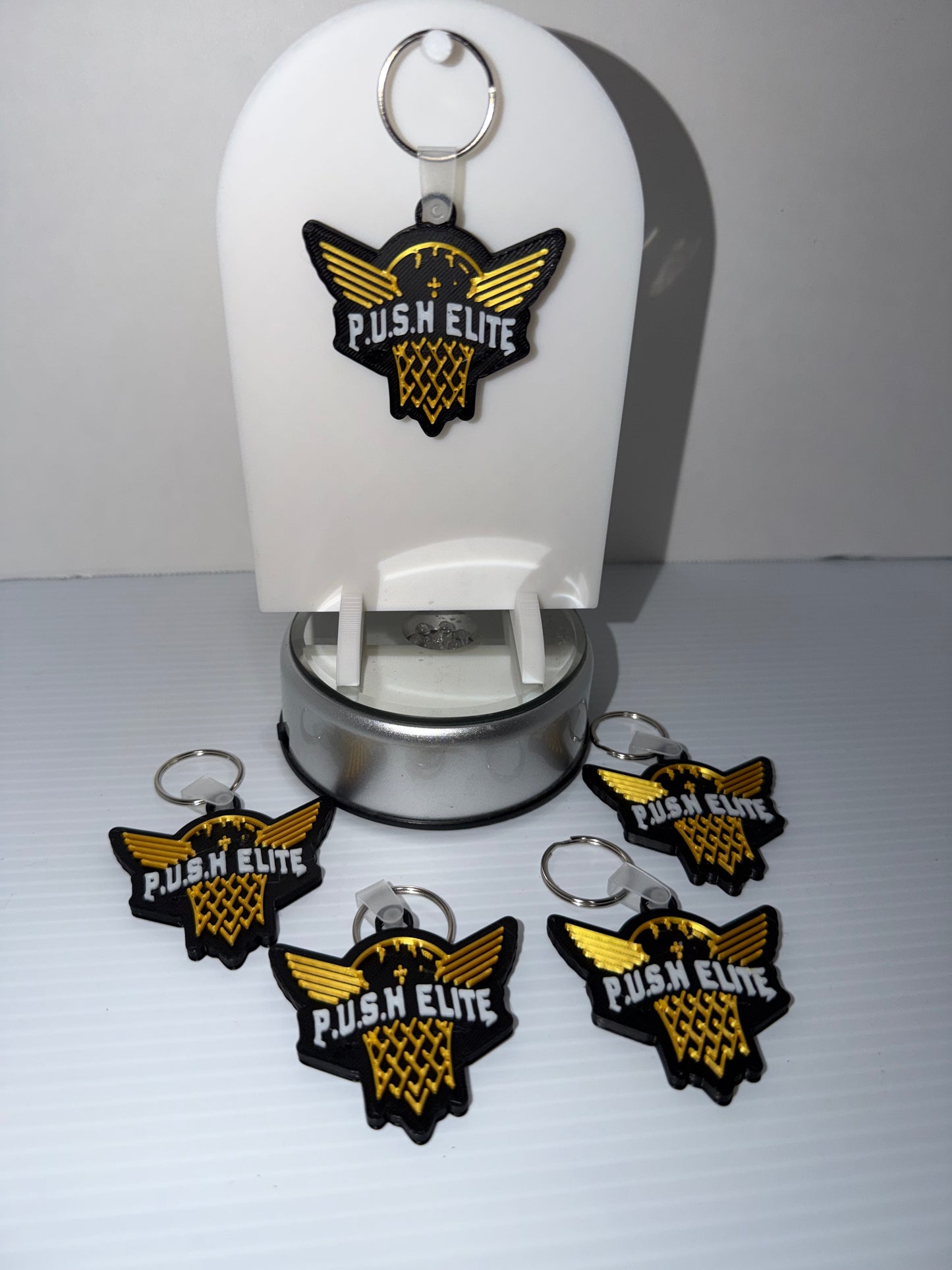 3D NFC Business/ Emergency Keychains