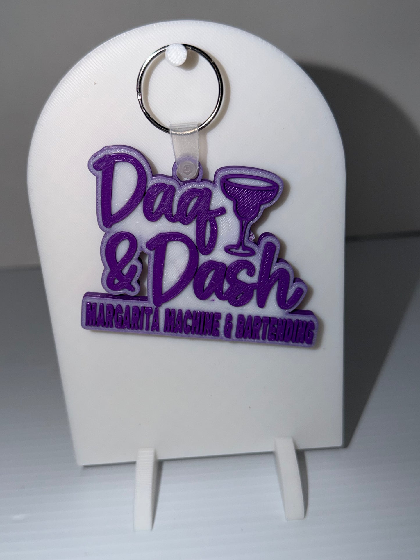 3D NFC Business/ Emergency Keychains