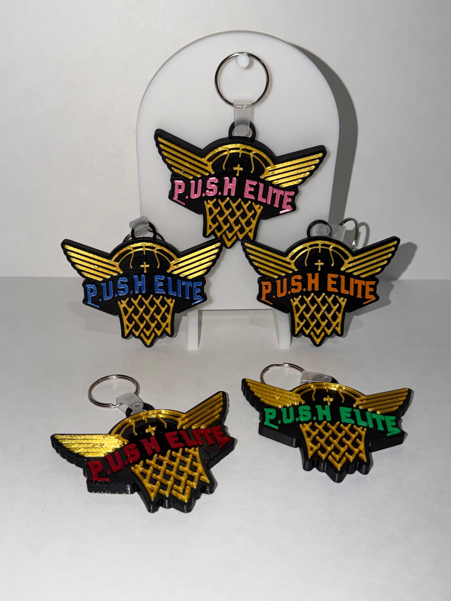 3D NFC Business/ Emergency Keychains